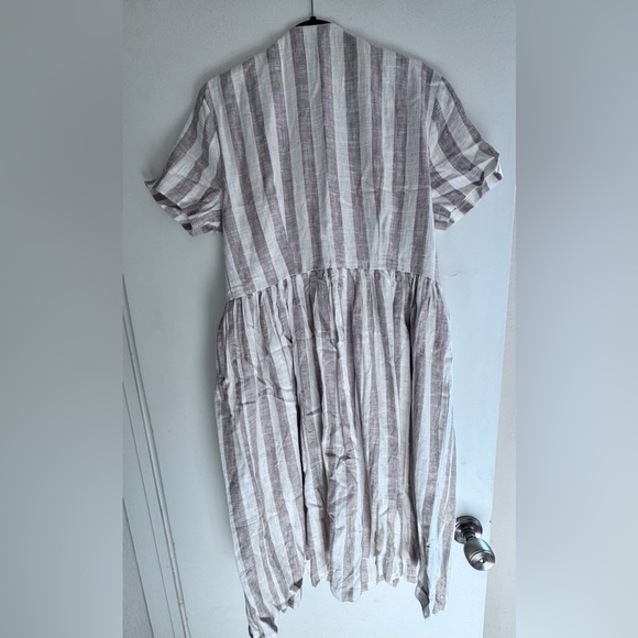 Knotted Fern linen dress - Picture 3 of 5